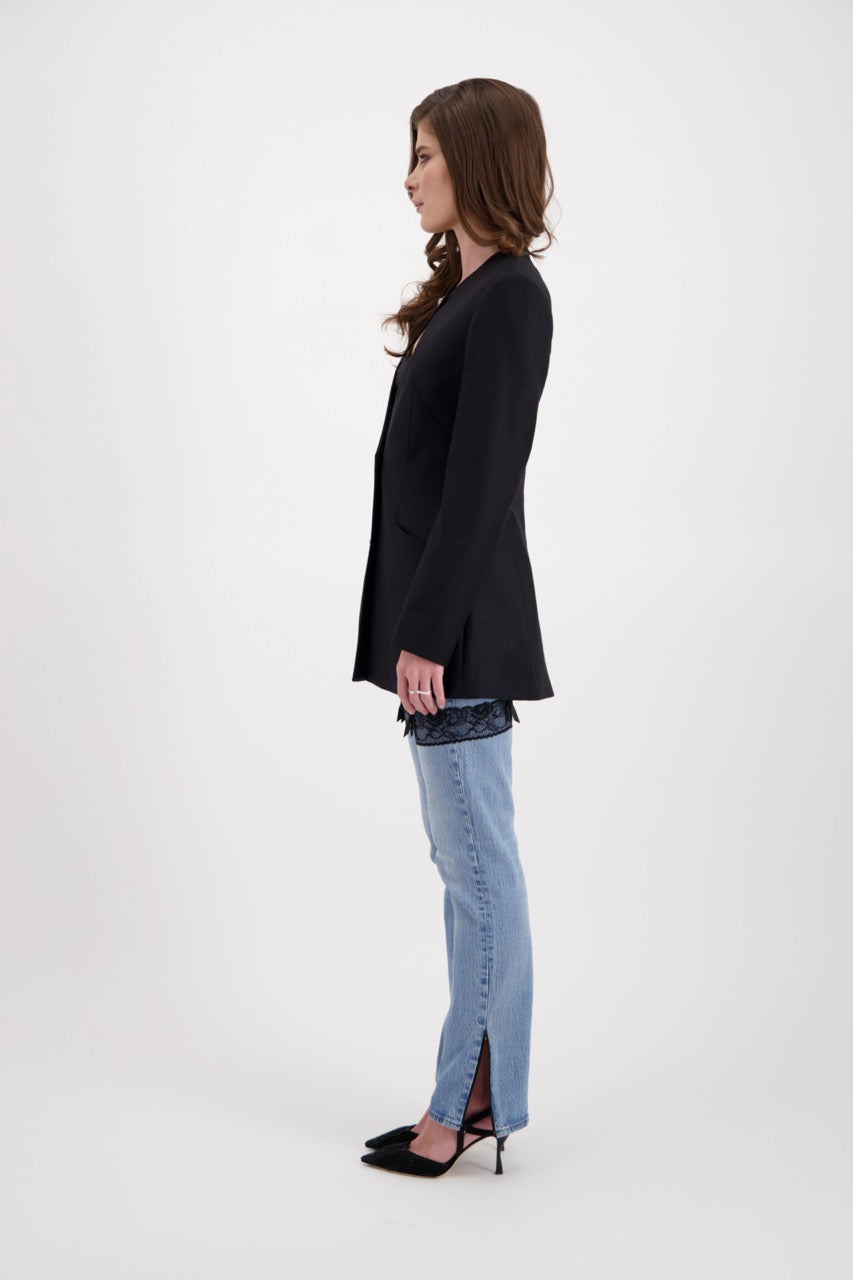 Veste noir Janis Sadeone Couture