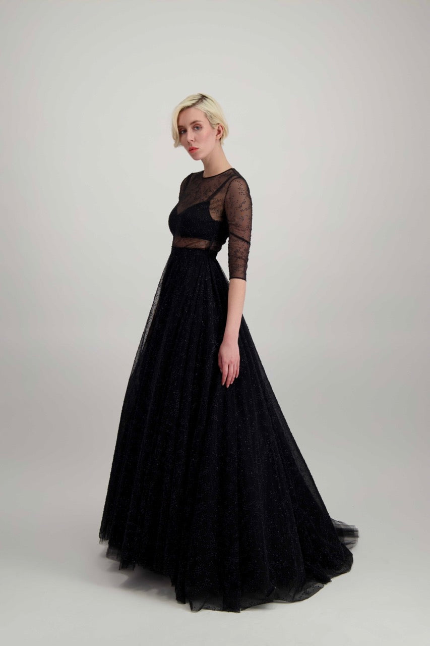 Black Lady Dress SADEONE Couture Black Lady Dress SADEONE Couture